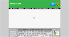 Desktop Screenshot of kharafinational-fm.com